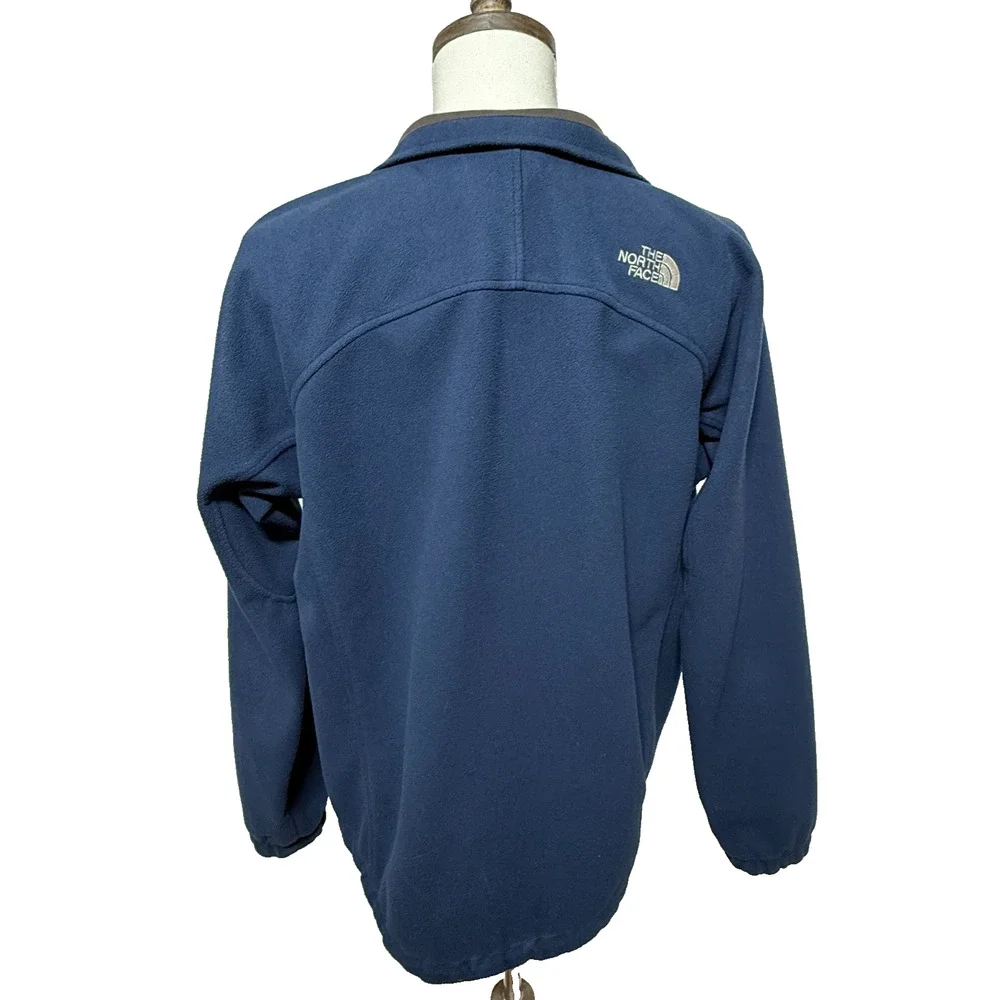 The North Face Windwall‎ Jacket Mens Large Blue Fleece Full Zip Hiking Outdoors